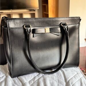 Kate Spade Black Bow Tote Bag